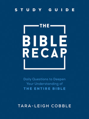 The Bible Recap Study Guide - ebook